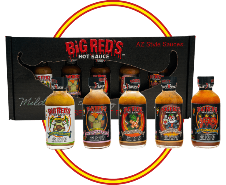 Desert Heat Pack Big Red's Hot Sauce