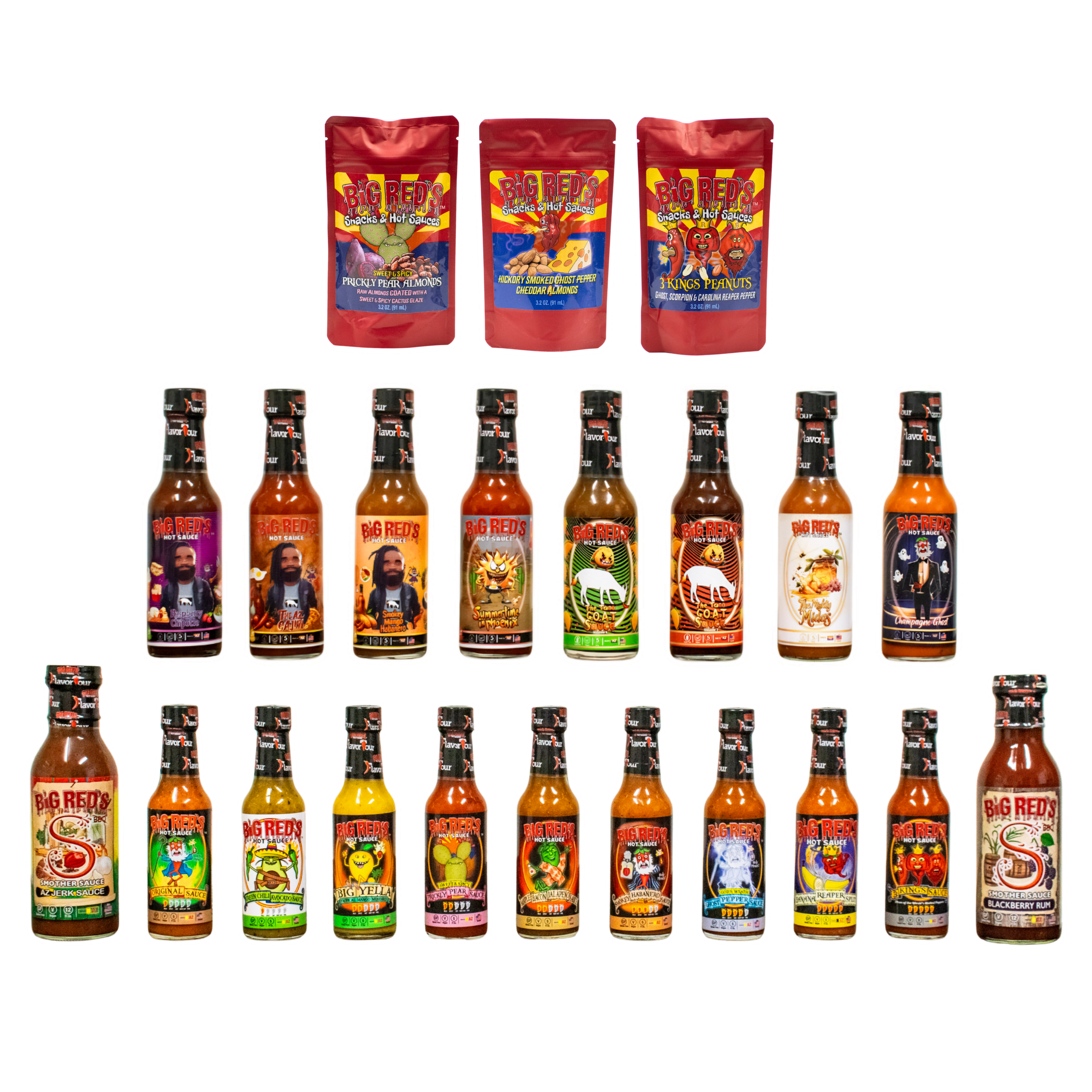 Shop Bundles - Big Red's Hot Sauce